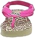 Havaianas Chic, Baby Girls' Standing Baby Shoes, Beige (Sand Grey 0154), 7 Child UK (25/26 EU)