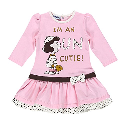 Bimbus Girls 153Ieim Dress, wallet hot pink (019 rosa chiaro), size 9M (74 cm)