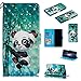 Produktbild Nadoli Wallet Handyhülle für Galaxy Note 9,Kreative 3D Karton Panda Muster Taljereep Ständer Flip Ledertasche Brieftasche Schutzhülle Etui für Samsung Galaxy Note 9