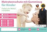 4myBaby BESONDERE TECHNIK Matratzenschutz Wasserdicht Matratzenschoner Wasserdichte Betteinlage MOLTON (100% Baumwolle) 60×120 cm bis 220×200 cm – 13 Größen - 6