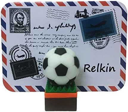 Relkin Cute USB Cartoon Thumb Flash Drive Memory Stick Pen drive Novelty Gift Football lawn 32GB