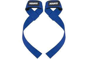 AZU Straps Gym,Correas Levantamiento de Pesas,Accesorios Gimnasio,Pesas,Agarre Gym,Halterofilia