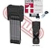 Produktbild Faltschloss Fahrrad Schloss Abus Bordo Granit X-Plus 6500/85 Schwarz Level 15
