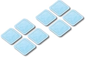 Beurer EM59 Electrode Replacement Set, Suitable for the Beurer EM59 Digital TENS/EMS Device with Heat, Pack of 8 45x45 mm Gel Pads