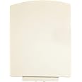Elegant Casa A-9 Toilet Seat Cover Rectangular Commode Cover Easy Installation Stable Hinges Prevent Shifting Soft-Closing Colour Ivory Off-White Sleek Design Size 43x34 Hinge Hole Distance 13-18 Cm
