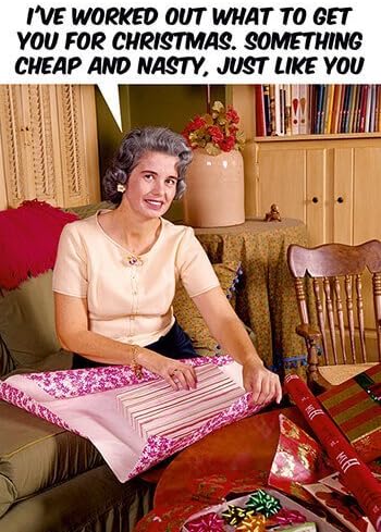 Funny Christmas Card - Christmas Card for Her - Christmas Humour - Worked out what to get you - Dean Morris Cards