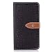 Produktbild Motorola Moto G5 Hülle, Chreey Premium Krokodil Leder Wallet Tasche Metall Schnalle Flip Cover Stilvoll Handyhülle Schutz Case [Dunkelbraun]