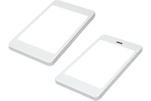 KALB MATERIAL FÜR MÖBEL Lampe LED sous meuble 6 watts kit capteur luminaire de cuisine spot encastré, température de couleur : blanc chaud, kit : lot de 2, choix : avec capteur