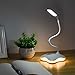 Produktbild XIAOKOA Eye Protection LED Tischleuchte mit Nachtlicht und 3 Ebenen Helligkeit, berührungsempfindliche Steuerung, Twistable Tube, 14LED (L-901)