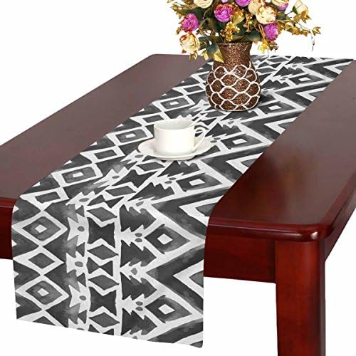 Zenzzle Table Runner 16in*72in print with Aztec tribal mexican pattern