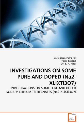 Investigations on Some Pure and Doped (Na2-Xlixti3o7)