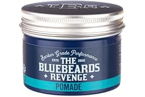The Bluebeards Revenge, Water Based Pomade For Men, Strong Hold And Traditional High Shine Finish, 150ml