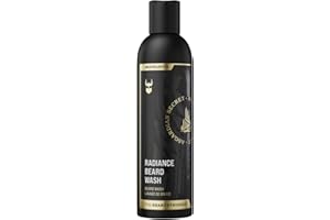 The Beard Struggle - Radiance Beard Wash - Gold Collection, Asgardian Secret - Cleanse, Nourish, & Softens Beard - Viking Beard Wash for Men (240 ml)