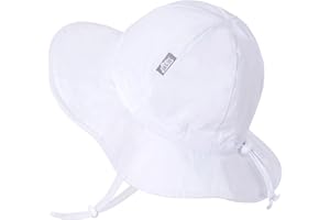 JAN & JUL Girls' Cotton Floppy Sun-Hat with Wide Brim for Kids