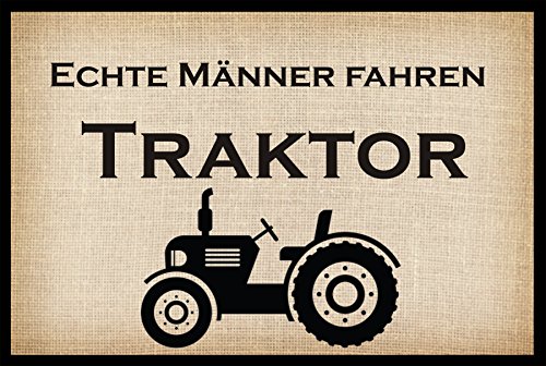 Mousepad / Mauspad " Echte Männer fahren Traktor " Mousepad - lustige mousepads - Geschenkartikel - Computerzubehör