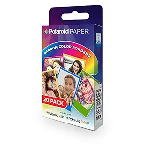Polaroid Rainbow Zink Twin Pack Photo Paper ( 2x3-inch) - 20 Sheets