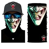 QUALITÄTS MATERIAL - Das Kopftuch besteht aus hochwertigem Mikrofieber. Es passt Frauen, Männern und Kindern gleichermaßen. Durch sein Stretchband sitzt das Unisex Tuch komfortabel auf jedem Kopf.