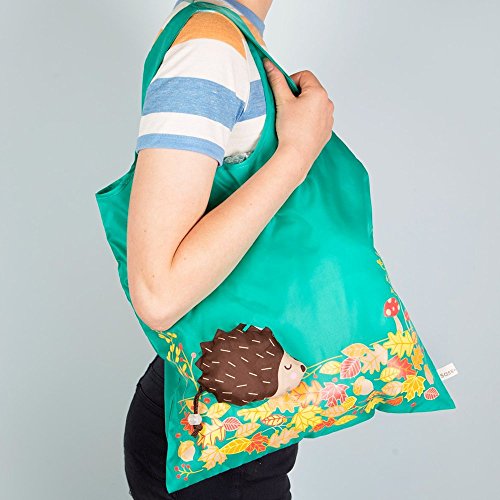 Tasche Shopping Stofftasche Beuteltasche Igel – 55 x 37 cm - 3