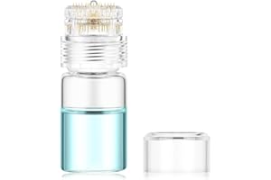 ALIIP Microneedling Infusionssystem, 0.5mm Micro Microneedle Infusionssystem mit 20 Nadeln, Mikronadel-Roller für Gverbessert Gesichtslinien und Falten