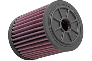 ‎K&N K&N E-1983 Waschbarer und wiederverwendbarer KFZ Tauschluftfilter, Rot