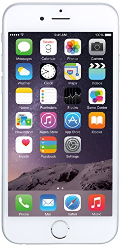 Apple iPhone 6 Single SIM 4G 128GB Silver - Smartphones (11.9 cm (4.7