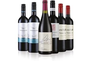 Laithwaites Top Selling Malbec Mix, Red Wine Case, 6 Bottles (75cl) - 13% - 14% ABV - Argentinian & Spanish Malbec - Includes Opi, Trapiche Vineyards & More