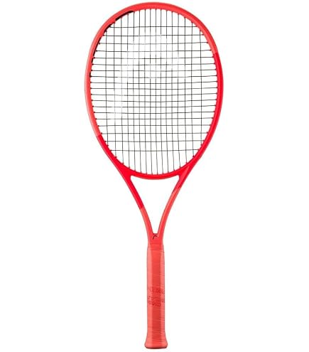 HEAD Prestige MP L 2021 Tennisschläger – 300 G, Unbesaitet, Schwarz-rot, Auxetic Technologie