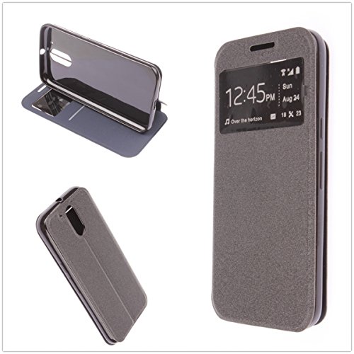 Misemiya    Funda para Motorola Moto G4 Moto G4 Plus - Funda   Protector Cristal Templado  Cover Im  n Sport Soporte Negro