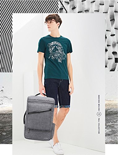 FANDARE 2017 Rucksack 15.6 Zoll Laptoprucksäcke Fahrradrucksäcke Wanderrucksäcke Schulrucksack Notebook Daypack Reisen Studenten Herren Damen Multi-Tasche Stoßfest Wasserdicht Polyester - 3