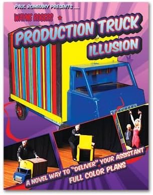 Magic Tricks | Paul Romhany Presents Production Truck Illusion by Wayne Rogers | Book | Illusion