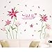 Produktbild Wandsticker,Wohnzimmer tv hintergrund wandsticker Aufkleber Schlafzimmer bett dekoration Romantische applique Selbst haftende tapeten-v 150x110cm(59x43inch)