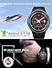 Produktbild Smart uhr GPS, Smart watch GPS, 1,33 Zoll HD Touch Screen Unterstützung Alle Arten von APP Download / Wetter Überprüfung / Leben Wasserdicht / GPS Navigation / Musik spielen / Schrittzähler / Pulsmesser JUS99 (Schwarz)