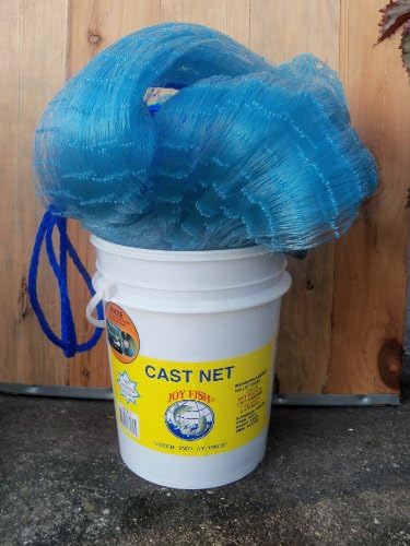 5001259 Joy Fish Cast Net - Mullet 10 Foot Radius