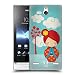 Produktbild Head Case Designs Hana Japanische Puppe Soft Gel Hülle für Sony Xperia U / ST25i Kumquat