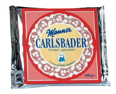 Preisvergleich Produktbild Manner Oblaten gezuckert rund 190g