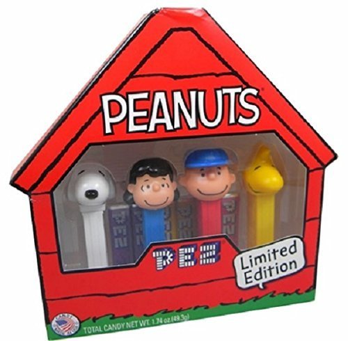Preisvergleich Produktbild PEZ Peanuts Candy Geschenkset (Snoopy, Woodstock, Charlie Brown & Lucy)
