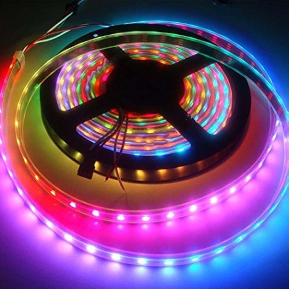 sunnymi 300 Lichter 5m Licht Ist Nicht Wasserdicht/RGB Flexible Streifen LED Licht Muti Farbe 12V/LED-Leiste/Gute Qualität (Farbe)