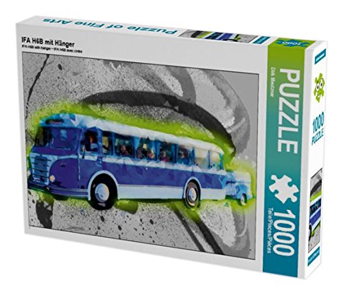 IFA H6B mit Hänger 1000 Teile Puzzle quer (CALVENDO Mobilitaet)