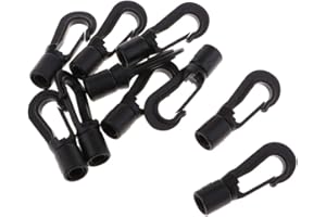 Milageto Sostituzione Istantanea del Gancio per Clip con Gancio per Cordino Elastico