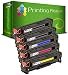 Produktbild 5 Toner kompatibel zu 718 für Canon i-SENSYS LBP7200 LBP7200CDN LBP7210CDN LBP7660CDN MF8330CDN MF8340CDN MF8350CDN MF8380CDW MF8540CDN MF8550CDN MF8580CDW - Schwarz/Cyan/Magenta/Gelb, hohe Kapazität