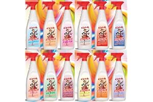 RUBINO CHEM Olè Essenza Bianca Gialla Fuxia Duftspray, beseitigt Gerüche, reinigt, wirkt antistatisch, je 750 ml, 12 Stück fuchsia