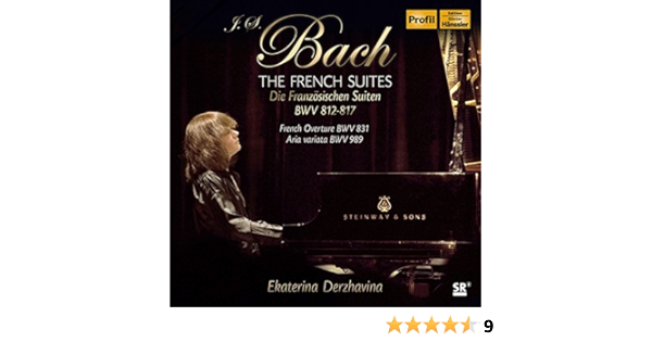 J S Bach French Suites Other Keyboard Works Von Ekaterina Derzhavina Bei Amazon Music Amazon De