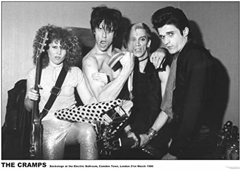 The Cramps Camden 1980 Music Poster 33x23.5