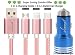 Woogor High Quality Smart Charge 3.1 A Dual Port Car Charger With 3 in 1 Usb Data & Charging Cable, With Type C Connector, iphone 8 Pin Lightning & Android V8 Pin, Compatible With Samsung,Blackberry,Htc,Micromax,Karbonn, Motorola,LG,Sony,Xiaomi,Lenovo,huawei, and latest Mobile Phones, Apple iphones & Mobiles like Type C Connector for OnePlus 3,OnePlus 2,Nexus 5X,Nexus 6P, Le,Le Eco Mobiles,new MacBook, Gionee S6, Xiaomi Mi 4c, Xiaomi Mi 5, & more Type C Connector devices. Random Colors... RS.999.00