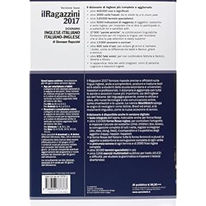 Il Ragazzini 2017. Dizionario inglese-italiano, italiano-inglese