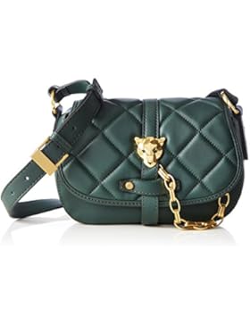 Marc Cain Damen Hb Ti.18 L52 Schultertasche, Grün (Cypress), 9 x 19 x 21 cm