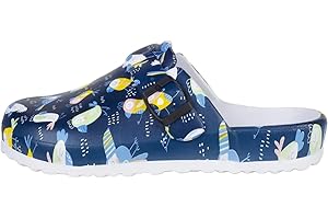 WORKTEAM CREATING STYLE AT WORK WORKTEAM Zuecos Sanitarios Estampados Ultraligeros De Eva con Hebilla Ajustable, Ergonómicos Y Anatómicos con Cámara Ortopédica para Un Confort Diario. Unisex