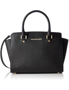 Michael Kors Damen Selma Md Tz Satchel Henkeltasche, 10 x 17 x 29 cm