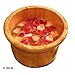 Produktbild Holzfässer Pediküre Becken Zeder Barrel Fuß Bad Barrel Haushalt Fußbad Massivholz Fuß Badewanne Barrel, A (Farbe : B, Größe : -)