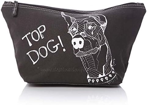 Casey Rogers Large Men's Black Wash Bag - Top Dog!